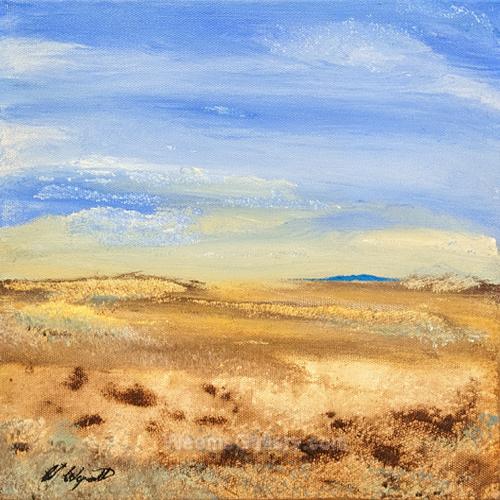 Looking North to Taos by Ed Wyatt